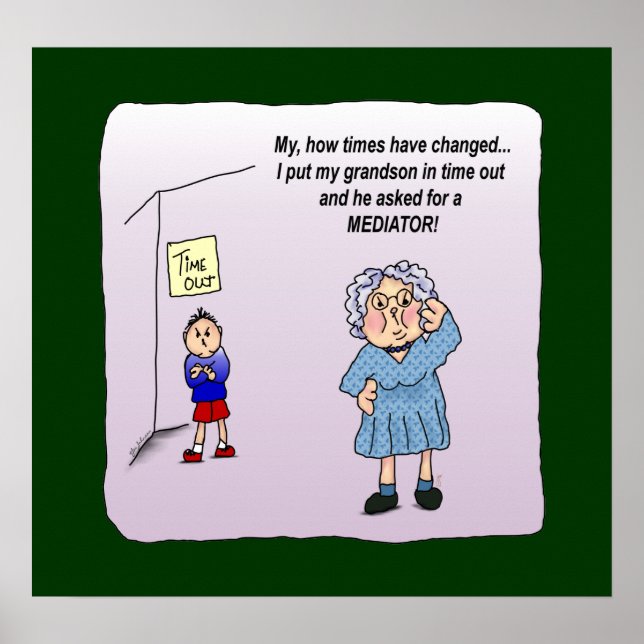 Impresión de Poster Maw divertida de Time Out (Frente)