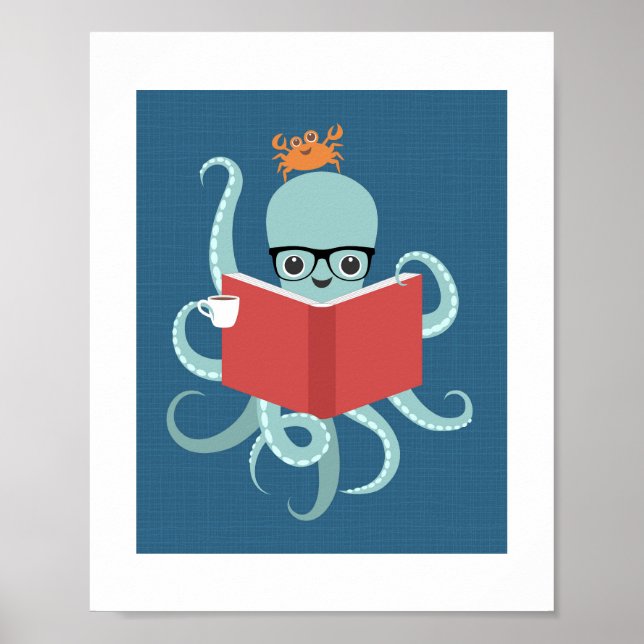Impresión de Poster Octopus (Frente)