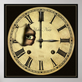 Impresión de Poster pequeño de observación de relo