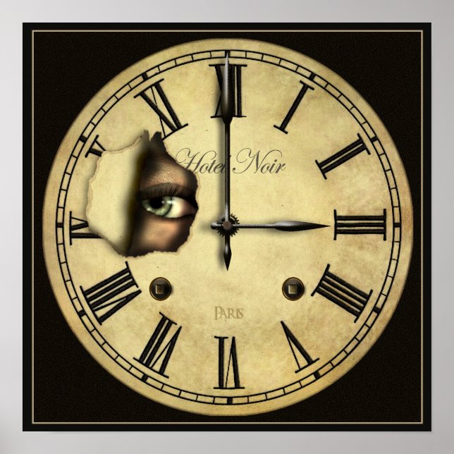 Impresión de Poster pequeño de observación de relo (Frente)