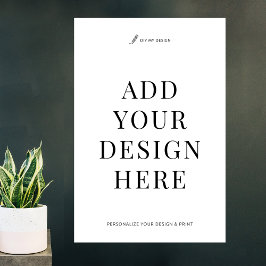 Impresión de Poster promocional para personalizado