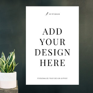 Impresión de Poster promocional para personalizado