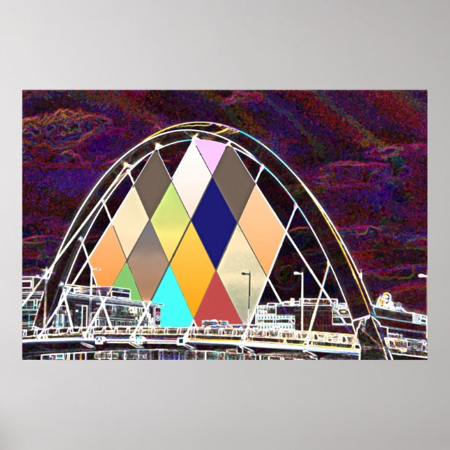 Impresión de Poster puente Squinty (Frente)