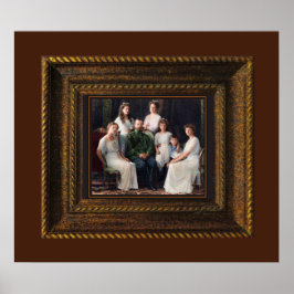 Impresión de Poster Romanov a los mártires reales 