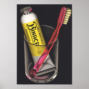 Impresión de Poster vanguardista vintage