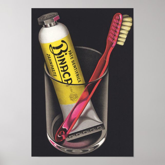 Impresión de Poster vanguardista vintage (Frente)