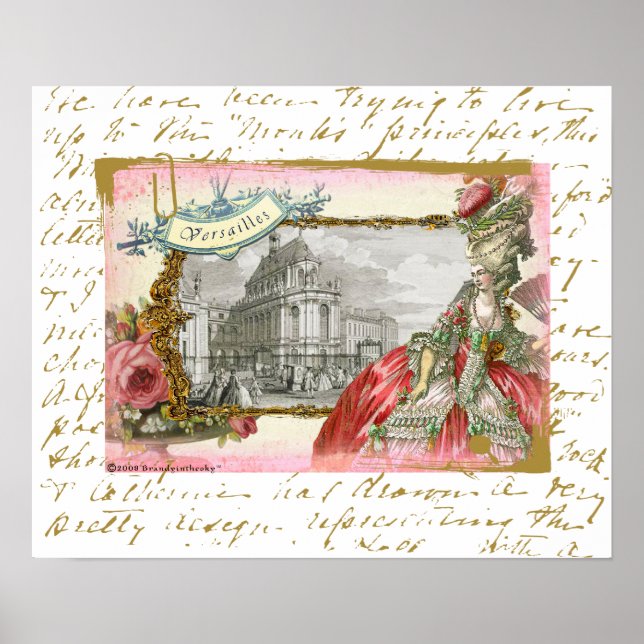 Impresión de Poster Versailles Marie Antoinette (Frente)