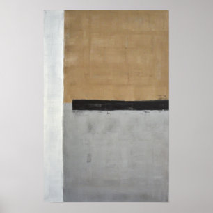 Impresión de Posters de arte abstracto neutro "sup