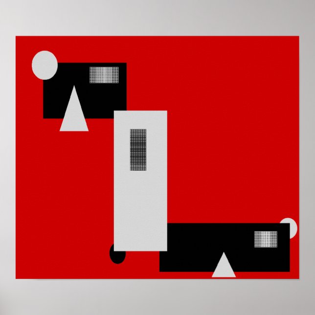 Impresión de Posters de arte moderno Boxcar (Frente)