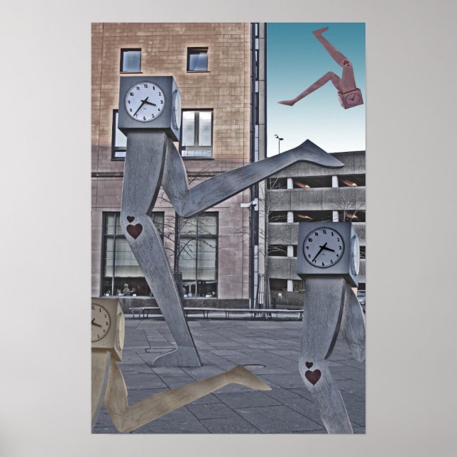 Impresión de Posters de bloques en ejecución (Frente)