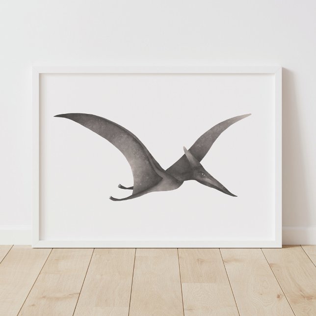 Impresión de Posters de dinosaurios gris pteradact (Subido por el creador)