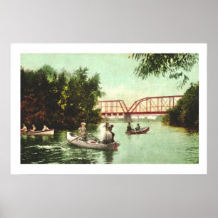 Impresión de Posters de Río Saludsburg en Rusia