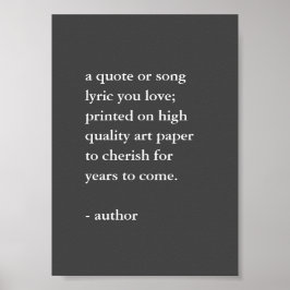 Impresión de presupuesto de Personalizado gris y b