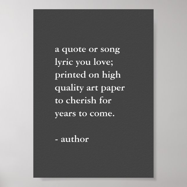 Impresión de presupuesto de Personalizado gris y b (Frente)