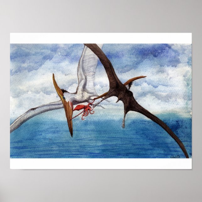 Impresión de Pteranodon (Frente)