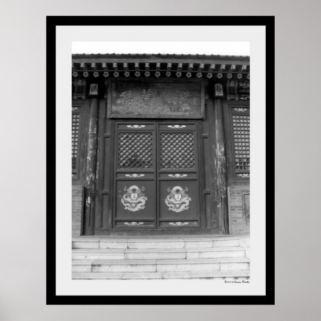 Impresión de puerta de templo (Frente)