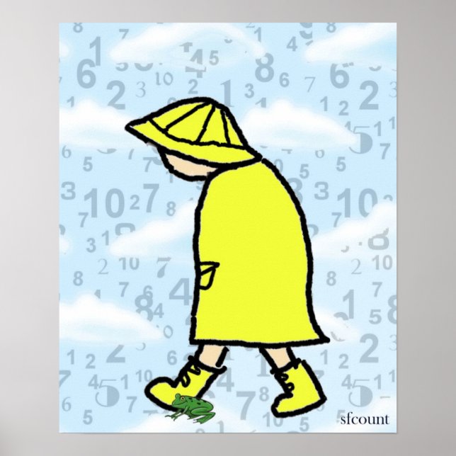 Impresión de Rainy Day Boy (Frente)