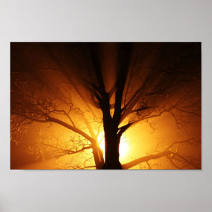 Impresión De Rayos Ligeros De Lienzo