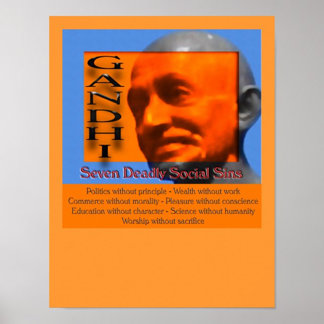 Impresión de reconocimiento de siete venas sociale (Frente)