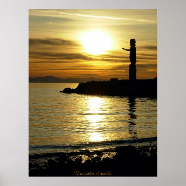 Impresión de recuerdo de Vancouver Poster West Van (Frente)