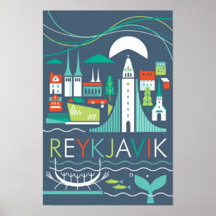 Impresión de Reikiavik