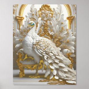 Impresión de Relieve metalizado, tamaño: 11" x 14"