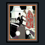 Impresión de Rene Vincent Art Deco "Autommovia" 16<br><div class="desc">René Vincent,  arte de carátula para la automovilidad,  julio de 1922</div>