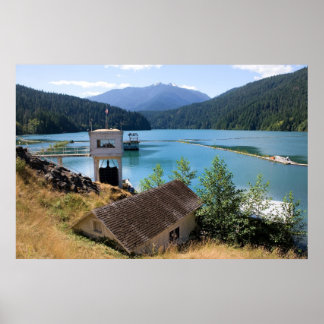 Impresión de represa de cañón de Glines