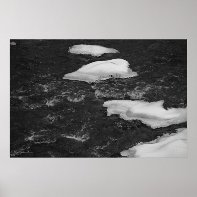 Impresión de Rocas Hielo (Frente)