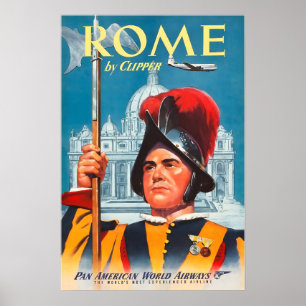 Impresión de Roma Guardia Romana Arte Pintura Ital