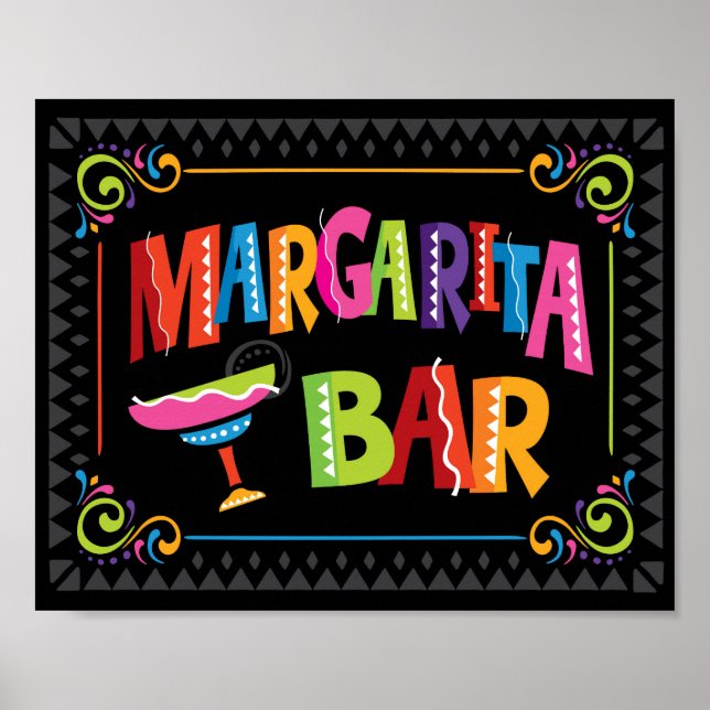 Impresión de Rótulo de BAR Fiesta Fiesta MARGARITA (Frente)