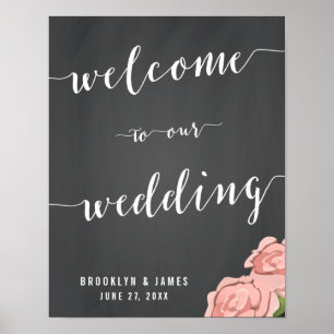 Impresión de Rótulo de recepción de bodas de table