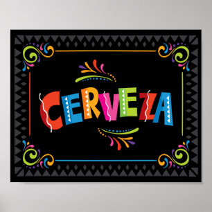 Impresión de Rótulo Fiesta Fiesta CERVEZA
