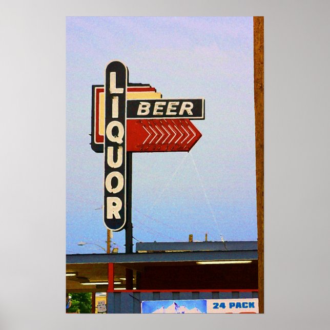 Impresión de Rótulo neón (Frente)