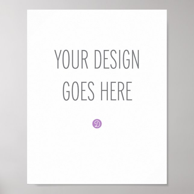 Impresión de Rótulo poster (8"x10") (Frente)