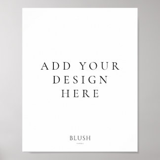 Impresión de Rótulo Poster de 8"x10"