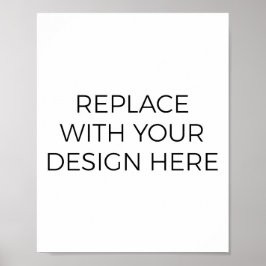 Impresión de Rótulo/Poster de 8 x 10" (vertical)