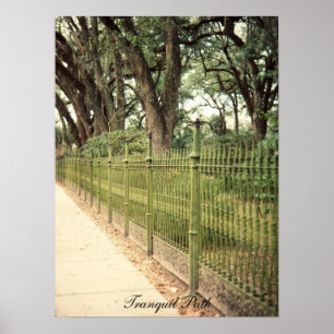 Impresión de ruta tranquila