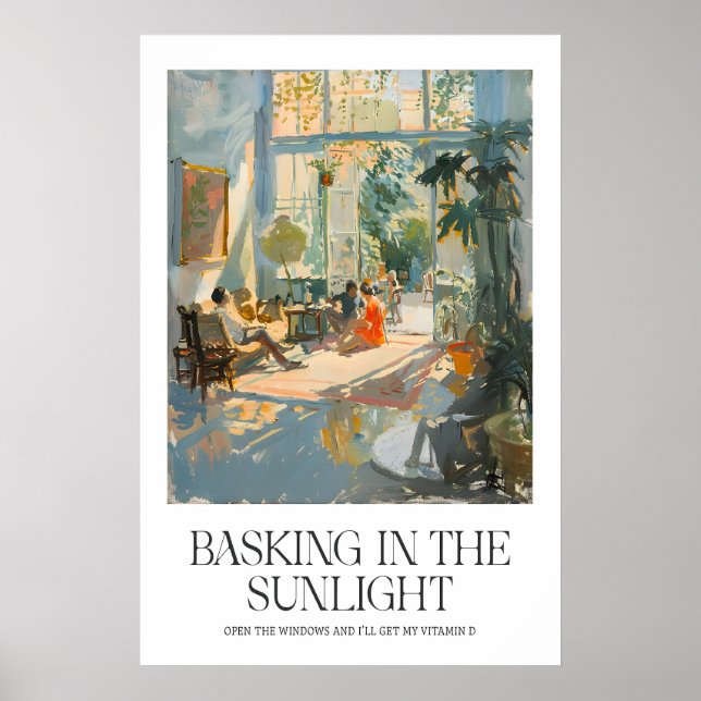 Impresión de sala de sol inspirada en Matisse, esc (Frente)