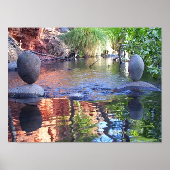 Impresión de Savasana de 20" x 15" (Frente)