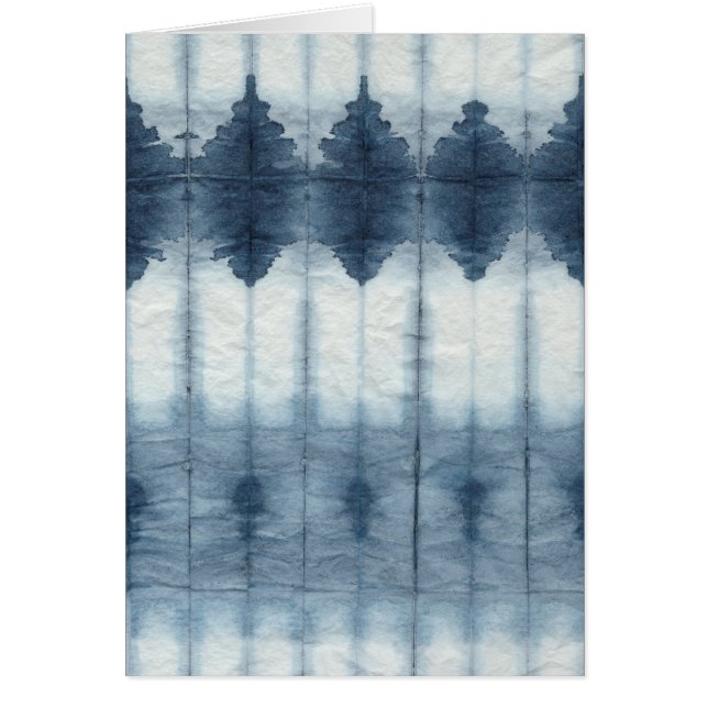Impresión de Shibori Indigio (Frente)