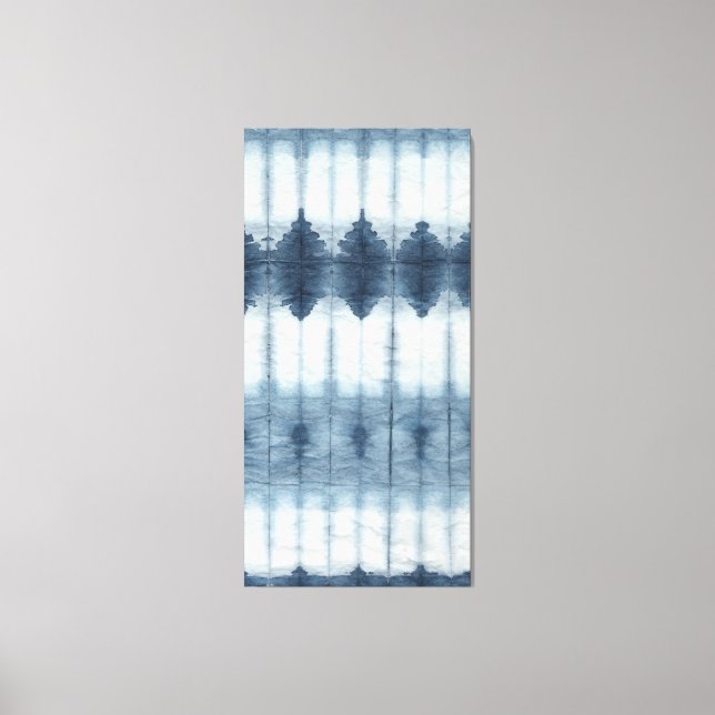 Impresión de Shibori Indigio (Anverso)