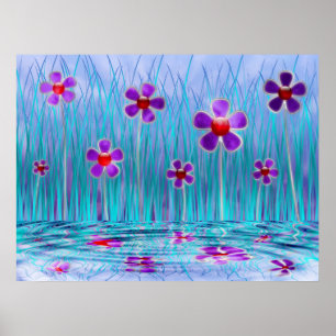 Impresión de Shy Daisies