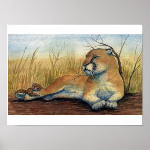 Impresión de Smilodon