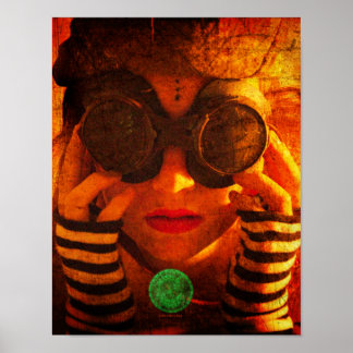 Impresión de sol caliente