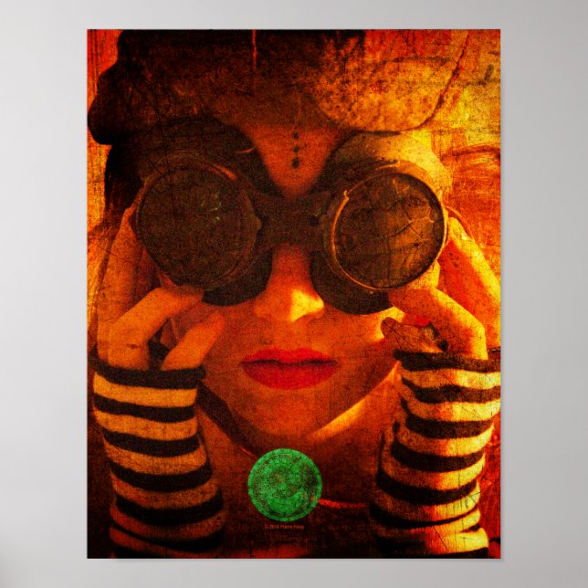 Impresión de sol caliente (Frente)