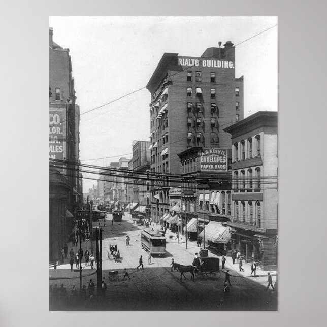 Impresión de St. Louis Missouri de 1903 (Frente)