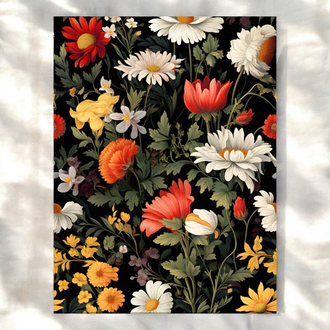 Impresión de sublimación de patrones florales vint (Subido por el creador)