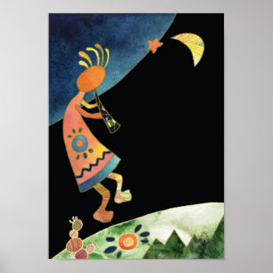 Impresión de sueño de Kokopelli