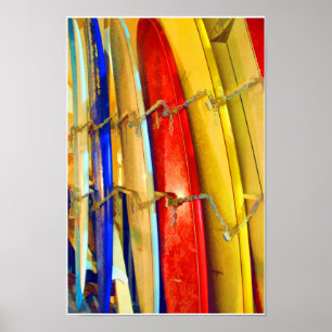 Impresión de tablas de surf de Waikiki